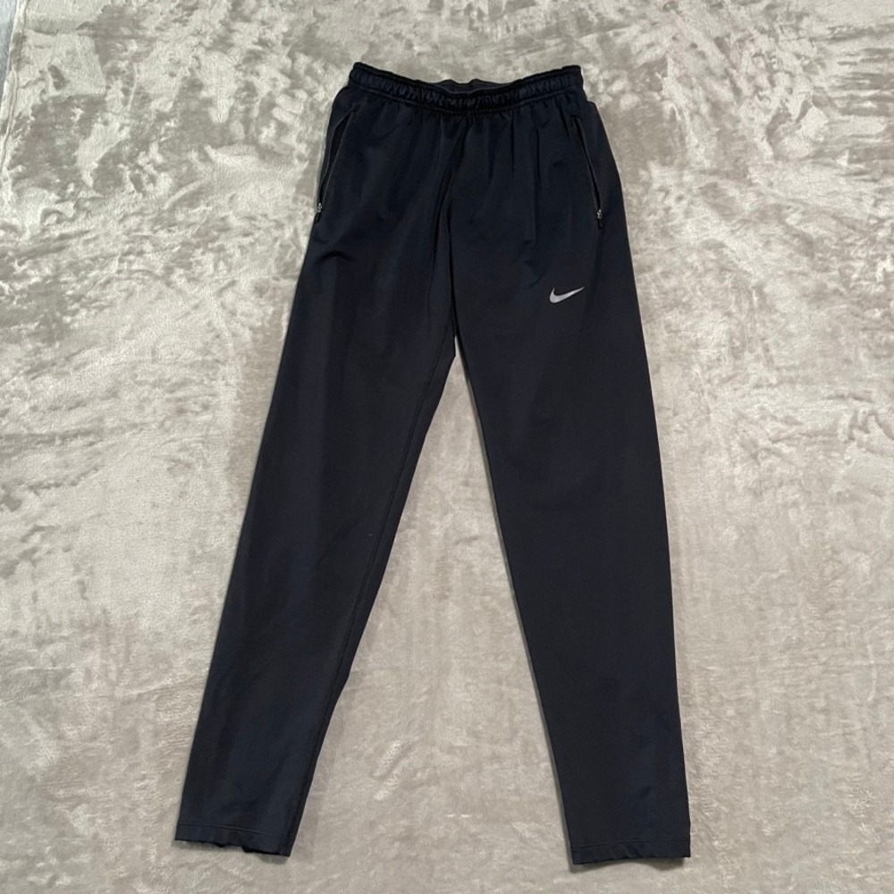 Nike Sweatpants Mens Small Black Track Lightweight Athletic Workout